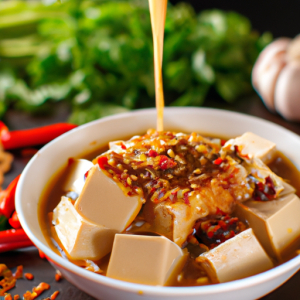 Warm Tofu With Spicy Garlic Sauce Recipe