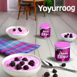 blackberry yogurt's Image