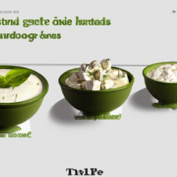 Feta and herb dip's Image