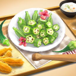 okra tempura's Image