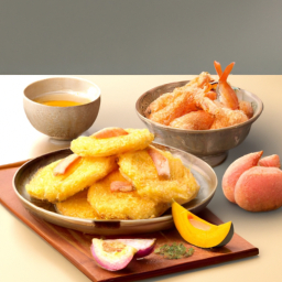 peach tempura's Image