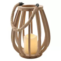 Bird Cage Garden Lantern - Natural, 1 count image