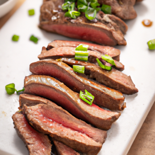 Coriander Teriyaki Flank Steak Recipe