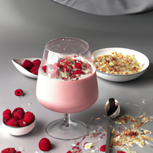 Almond Raspberry Smoothie's Image