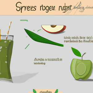 Apple and Greens Smoothie's Image