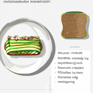 Balsamic Zucchini Sandwich's Image