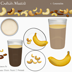 Banana, Coffee, Cashew, and Cocoa Smoothie's Image