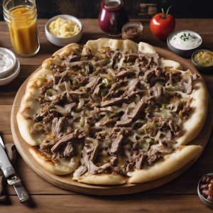 Big Philly Cheesesteak on Flatbread's Image