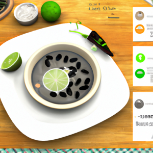 Black Bean Soup with Lime's Image