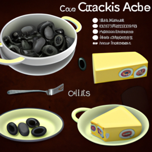 Black Olives with Cheddar's Image