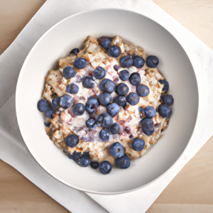 Blueberry Maple Syrup Oatmeal's Image