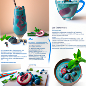 Blueberry Mint Smoothie's Image