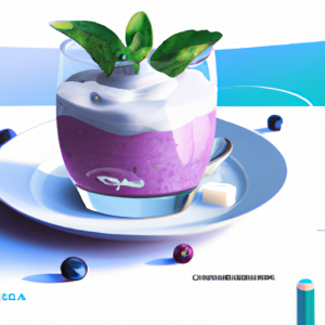 Blueberry Vanilla Coconut Smoothie's Image