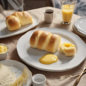 Brunch Side: Yeast Roll with Whipped Butter Blend's Image