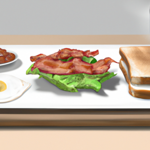 Canadian Bacon Breakfast Sandwich's Image