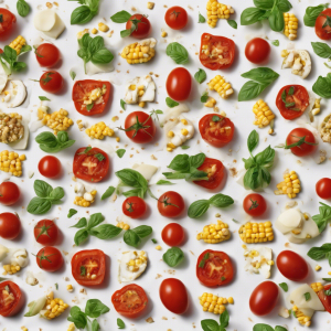 Caprese Corn Lunch Salad's Image