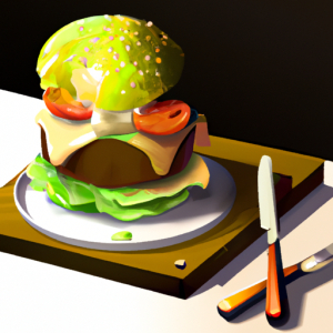 Cheeseburger with Mayonnaise's Image