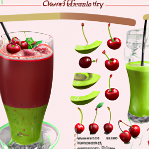 Cherry Chocolate Green Smoothie's Image