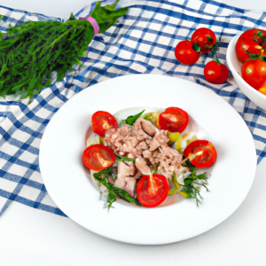 Cherry Tomato, Dill, and Tuna Salad's Image