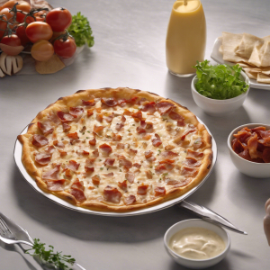 Chicken Bacon Ranch Pizza Dip's Image