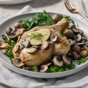 Chicken Dijon with Mushrooms and Artichokes's Image