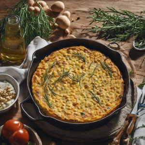 Chickpea and Rosemary Frittata's Image