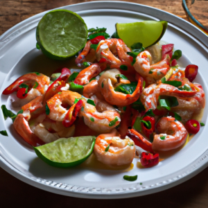 Chili Lime Keto Shrimp and Peppers's Image