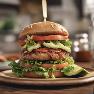 Chipotle Turkey Burger's Image