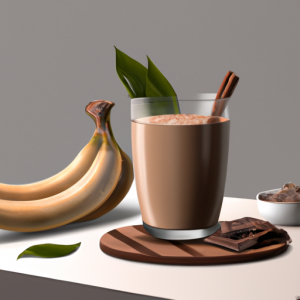 Chocolate and Banana Kefir Smoothie's Image