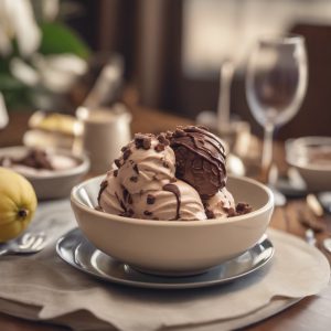 Chocolate Banana Ice Cream's Image