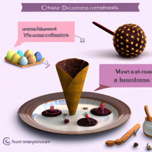 Chocolate Cake Cone's Image