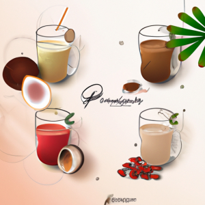 Chocolate Coconut Protein Shake's Image