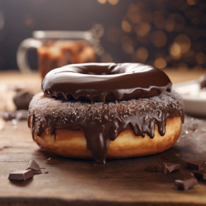 Chocolate Iced Bar Donut's Image