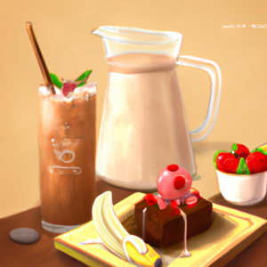 Chocolate Strawberry Banana Milkshake's Image