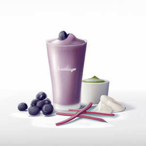 Cinnamon Blueberry Yogurt Smoothie's Image