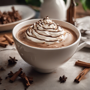 Cinnamon Spice Mocha with Whipped Cream's Image