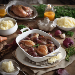 Coq au Vin with Mashed Potatoes's Image