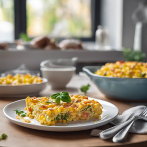 Corn Pasta Frittata's Image