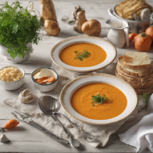 Creamy Carrot Ginger Soup's Image