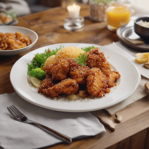 Crispy Honey Chicken Lunch's Image