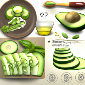 Cucumber Avocado Caprese Salad's Image