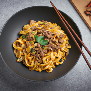 Double Pan-Fried Noodles with Beef's Image