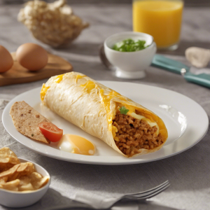 Egg & Cheese Burrito's Image