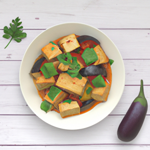 Eggplant and Tofu Stir-Fry's Image