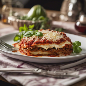 Eggplant Parmigiana Dinner's Image