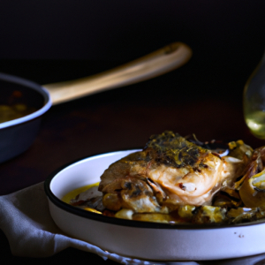 Fennel-Dusted Chicken with Brown Butter and Capers's Image