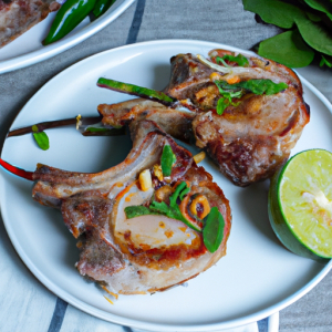 Garlic Lime Marinated Pork Chops's Image