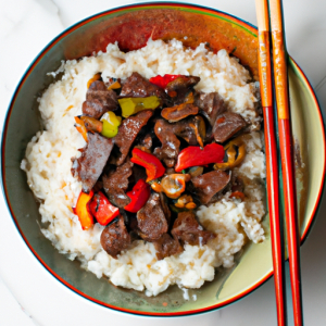 Gluten Free Beef A La Sichuan Combo Lunch's Image