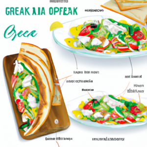 Greek Salad Pita Sandwiches's Image