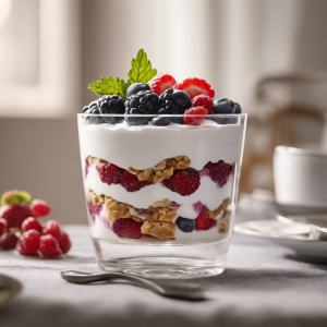 Greek Yogurt and Berry Parfait's Image